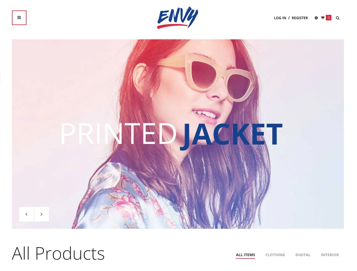 AP Envy shopify theme 